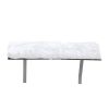 Cat Window Perch, Wall-mounted Cat Seat with Soft Cushion and Supporting Feet, White