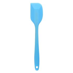 Silicone Pet Slow Food Tableware Bowl Suction Cup Dog Mat (Option: Scraper Blue)
